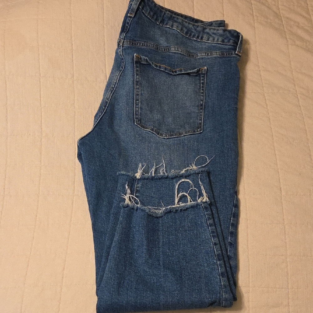 Old Navy Classic Blue Straight Jeans